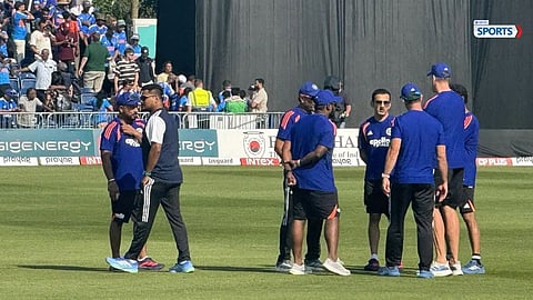 SHREYAS IYER FUMES AFTER WET OUTFIELD CANCELS INDIA'S PRACTICE SESSION