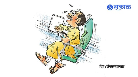 Satirical take on the alleged political meeting between prominent leaders in an Indigo flight