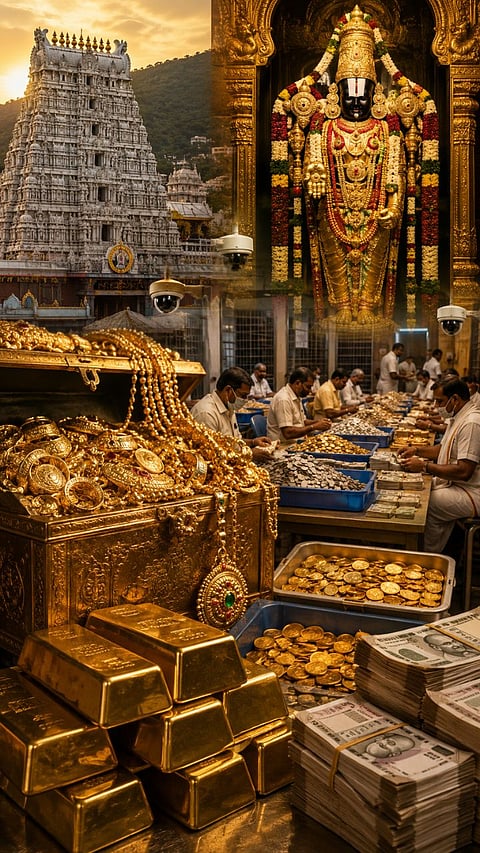 What Happens to the Tons of Gold Donated at Tirupati Balaji?