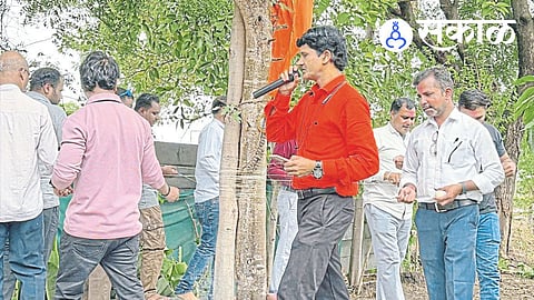 Wife Victims Pimpal Pournima protest