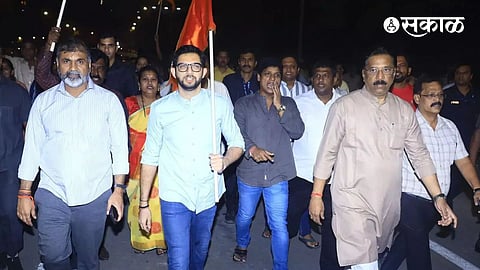 Aditya Thackeray On Sachin Ahir mumbai