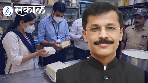 Ratnagiri food safety raid on fake paneer