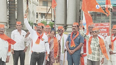 Shiv Sena (UBT) Supporters Hold Protest in Manchar, Condemn Alleged Defection