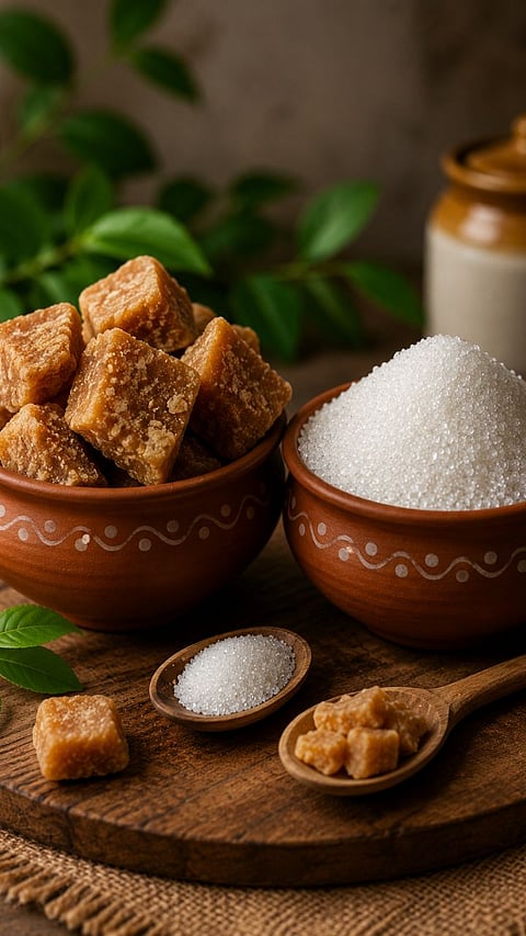 JAGGERY VS SUGAR