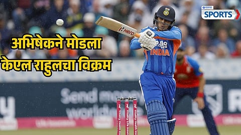 Abhishek Sharma breaks KL Rahul record