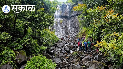 Why is Amboli Waterfall famous during monsoon?