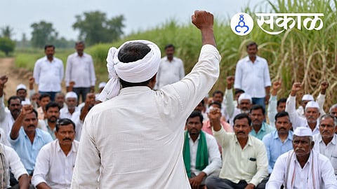 Shaktipeeth Expressway protest by Sangli farmers