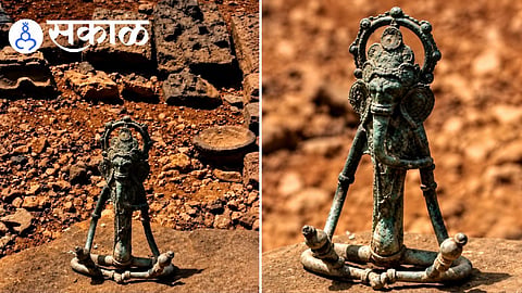 Rare Ganesh idol found in Koyna Dam