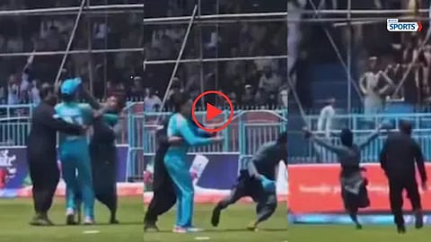 Fan steals Rahmanullah Gurbaz cap viral video