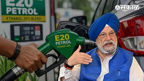 E20 Petrol Hardeep Singh Puri Ethanol Blended Petrol