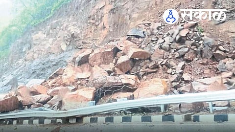 Amba Ghat landslide today