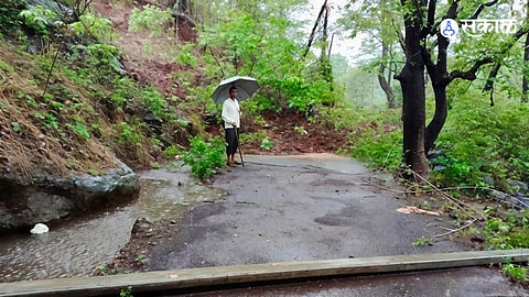 Heavy Rain Causes Landslide Near Pali, Administration Begins Restoration Work
