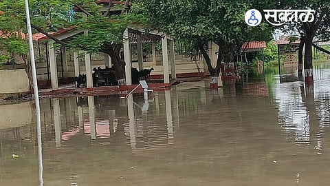 The flooding has disrupted connectivity between several villages and caused losses to farmers along the riverbank.