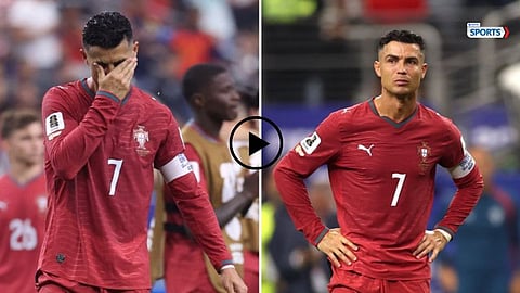 CRISTIANO RONALDO IN TEARS AFTER PORTUGAL'S FIFA WORLD CUP 2026 EXIT
