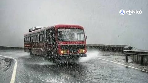 Heavy Rain Disrupts MSRTC and BEST Bus Services Across Maharashtra