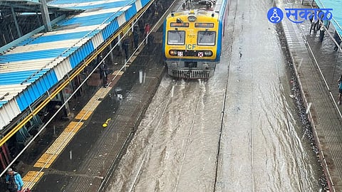 Vasai Virar Local Services Halted by heavy rain