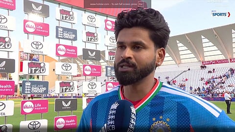 Shreyas Iyer reaction after India defeat