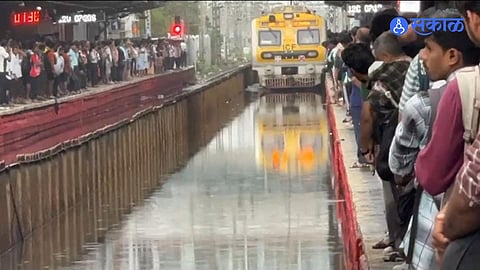 Waterlogged Tracks Disrupt Western Railway Services; Commuters Face Long Delays