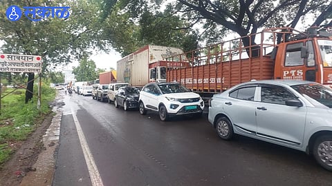 Talegaon Chakan Highway Traffic jam