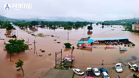 Amba River Flood Water