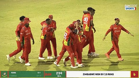 Zimbabwe beat Bangladesh by 13 runs in 2nd ODI