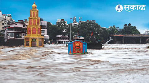 Nashik Godavari River Flood