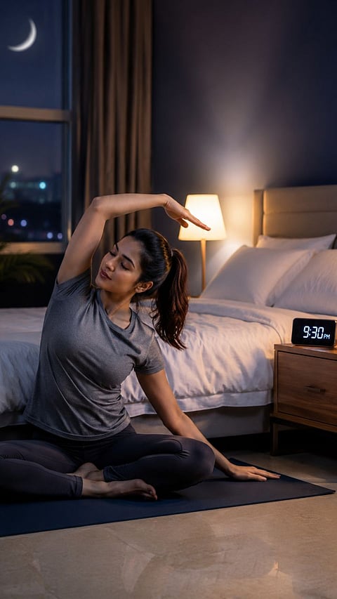 Can One Exercise Before Going to Bed