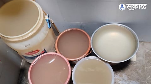 Muddy water supply