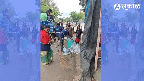pune garbage collection o palkhi route