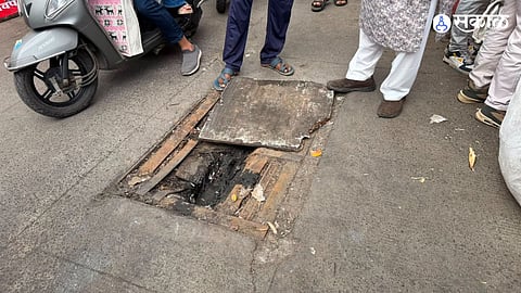 Broken Drain Grill Injures Pedestrians in Pune; PMC Faces Negligence Allegations
