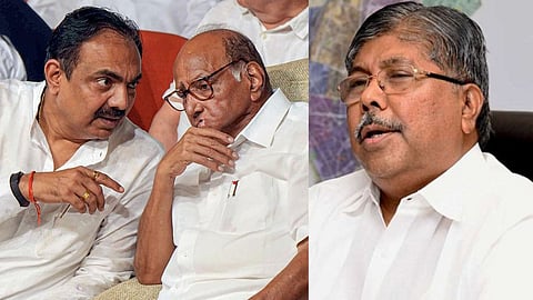 Chandrakant Patil latest statement on Sharad Pawar