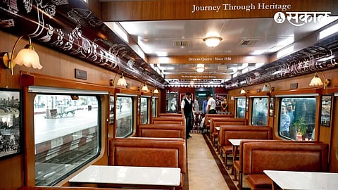 Deccan Queen Heritage Coach mumbai pune