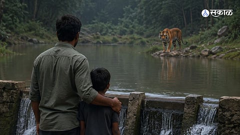 Father and Son Die After Jumping into Check Dam 