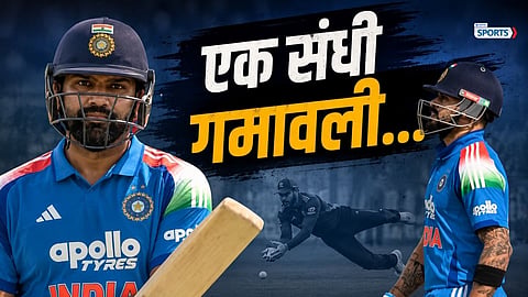 Rohit Sharma and Virat Kohli Depart Cheaply
