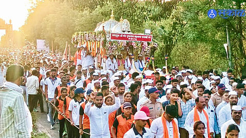 Devotion and Service Shine in Varvand as Sant Tukaram Maharaj Palkhi Makes Grand Entry