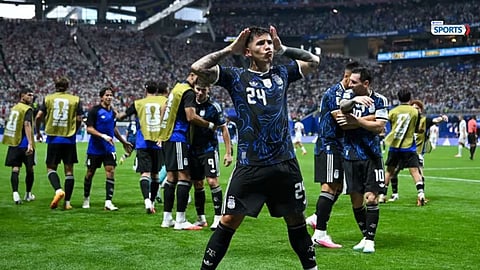 Lautaro Martinez winning goal vs England