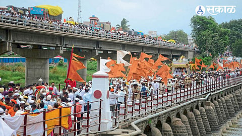 sant dnyaneshwar maharaj palkhi sohala nira river