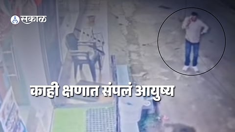 CCTV footage shows BJP councillor Lokesh Dehariya collapsing