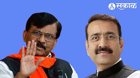 sanjay raut and bjp former mla sandeep joshi
