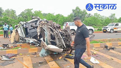 Lanja Mumbai Goa Highway accident