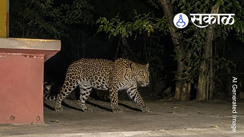 CCTV captures leopard in Kolhapur