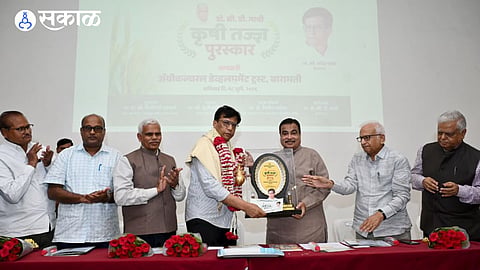 Rajendra Pawar and nitin Gadkari