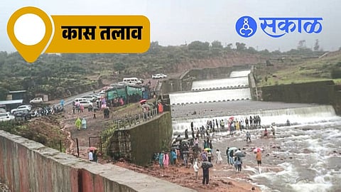 Kas Lake overflow tourist safety Satara