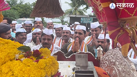 Gajanan maharaj Palkhi