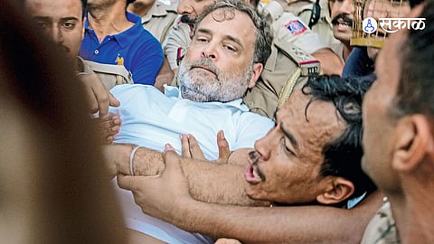 Congress Targets Centre Over NEET Scam, Rahul Gandhi Stages Sit-in Near PM Modi's Residence