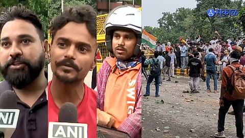 Pizza and Burgers Reach Jantar Mantar Protesters