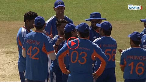 Mayank Yadav first ball wicket vs Zimbabwe