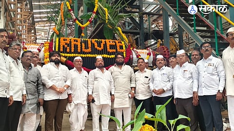 Rajvi Agro Power inaugurates 2026-27 sugarcane crushing season with roller pujan at Alegaon Madha
