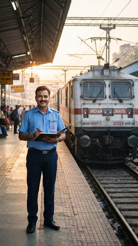 Why Do Indian Railway Loco Pilots Wear Blue Shirts