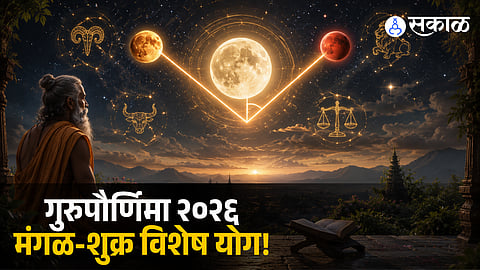 Gurupurnima 90° rare alignment!